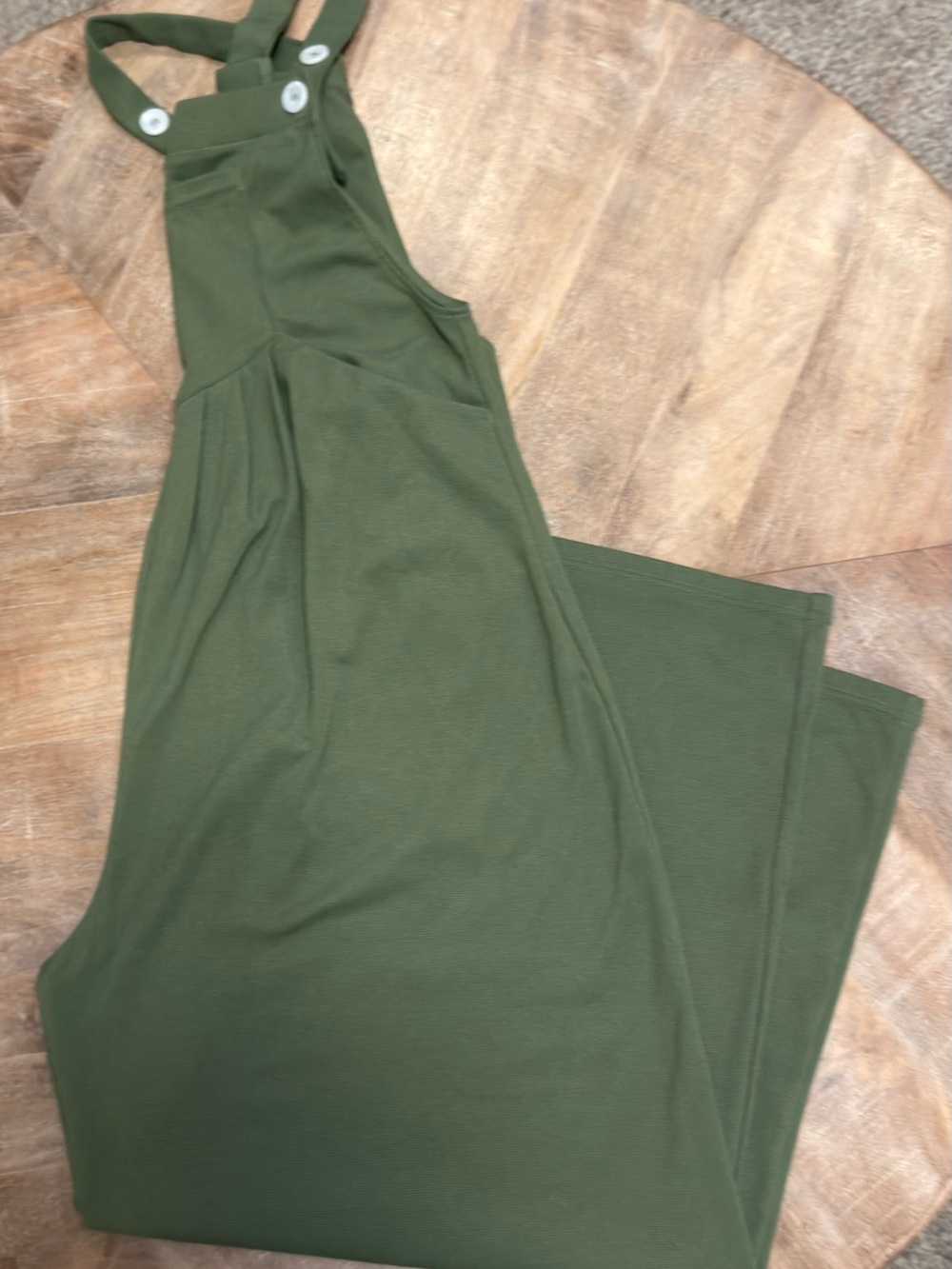 Halara Pockets Waffle Casual Overalls - Picture 2 of 8